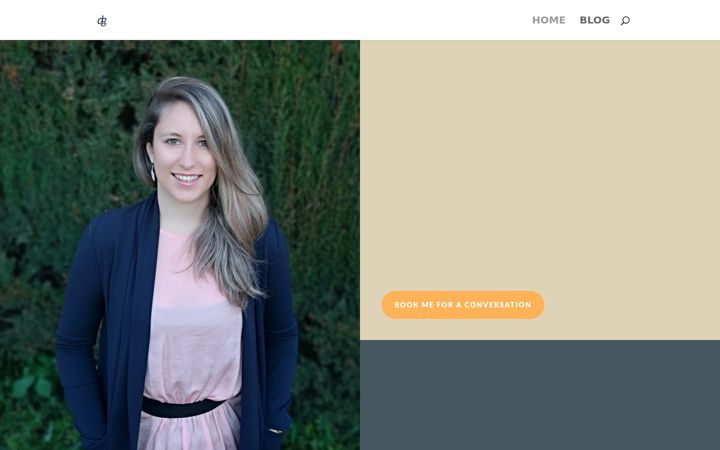 Screenshot of dianegombart.com