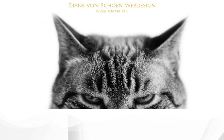 Screenshot of dianevonschoen-webdesign.de