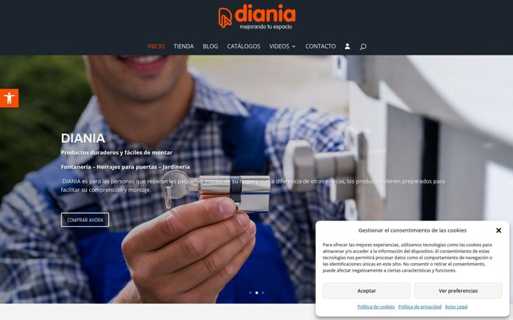 Zrzut ekranu diania.net