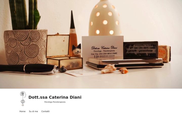 Screenshot of dianicaterina.it