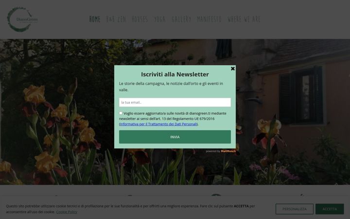Screenshot of dianogreen.it