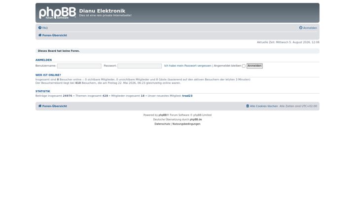 Screenshot of dianu.de