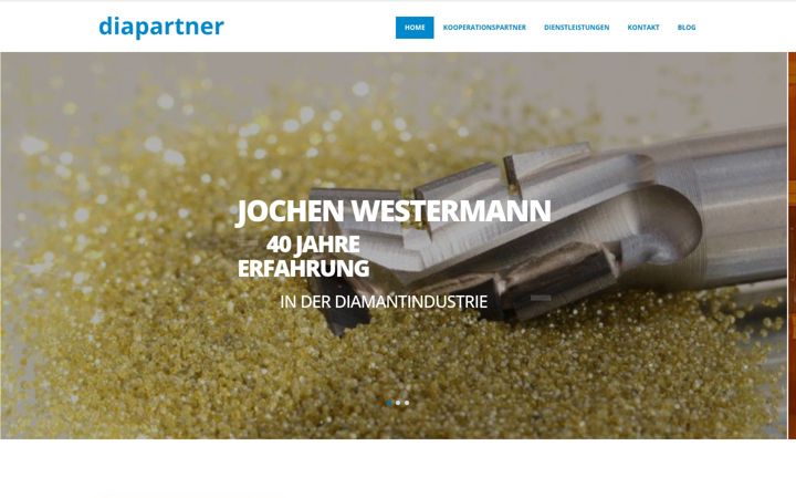 Screenshot of diapartner.de