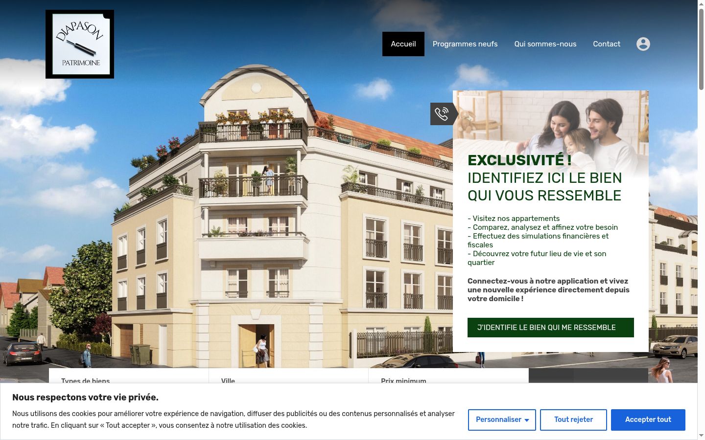 Snímka obrazovky banera súhlasu zobrazeného pred akoukoľvek interakciou