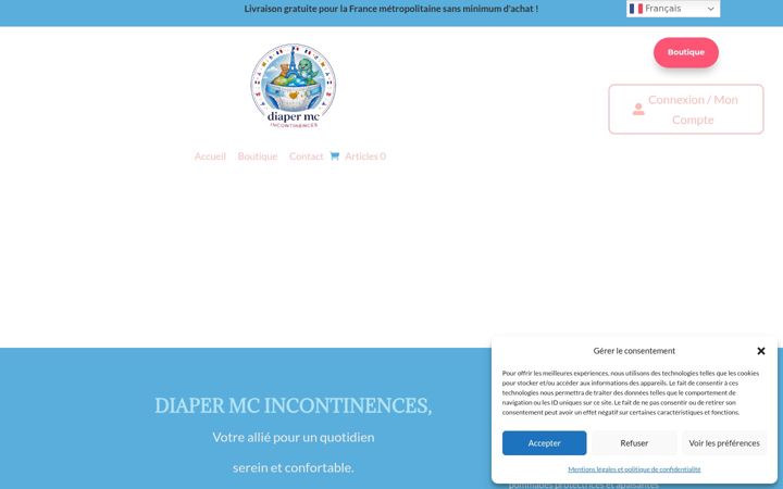 Screenshot of diaper-mc-incontinences.com