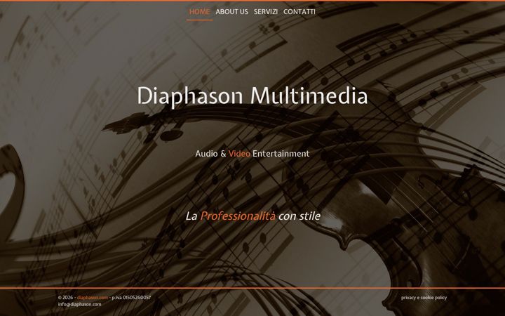 Screenshot of diaphason.com
