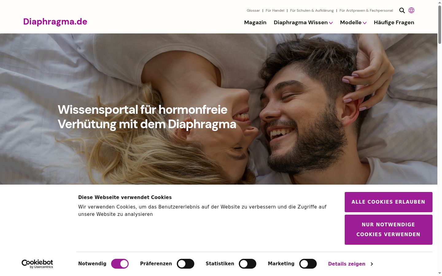 Screenshot tal-banner tal-kunsens muri qabel kwalunkwe interazzjoni