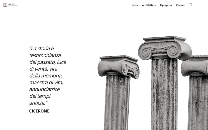 Screenshot of diarch.it