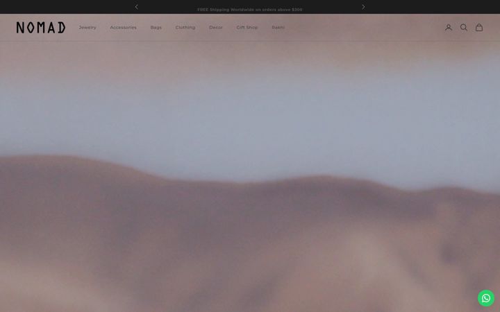 Screenshot of diariesofnomad.com