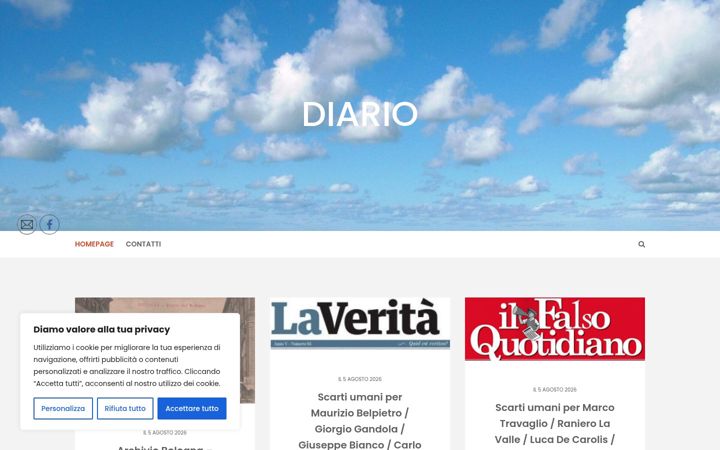 Screenshot of diario.world