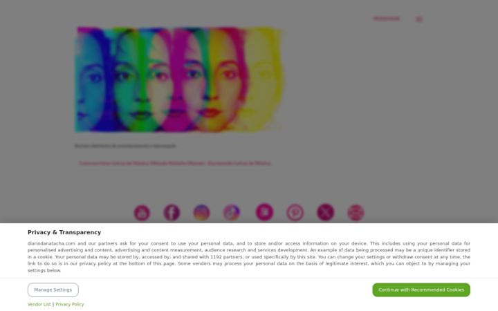 Screenshot of diariodanatacha.com