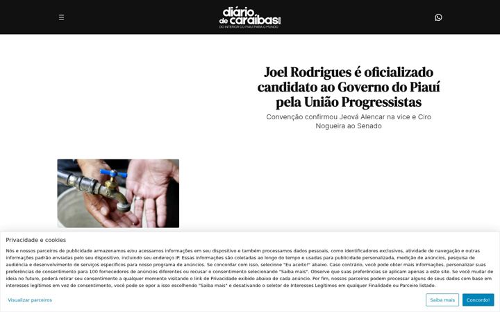 Captura de pantalla de diariodecaraibas.com.br