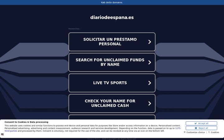Ekrānuzņēmums no diariodeespana.es
