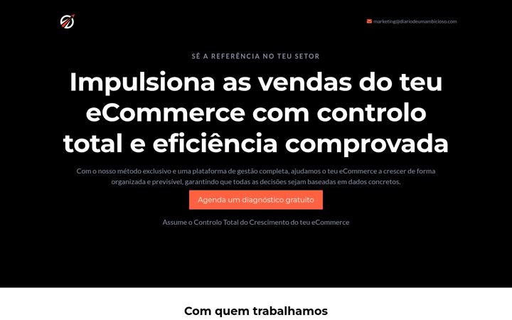 Screenshot of diariodeumambicioso.com