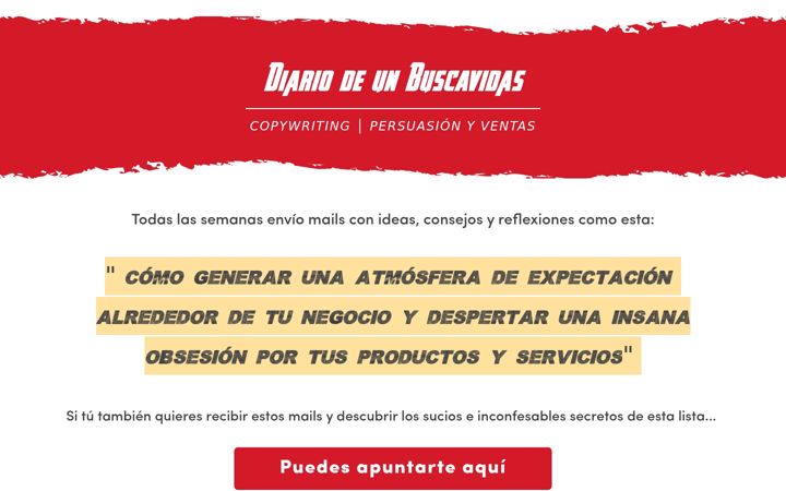Screenshot of diariodeunbuscavidas.com