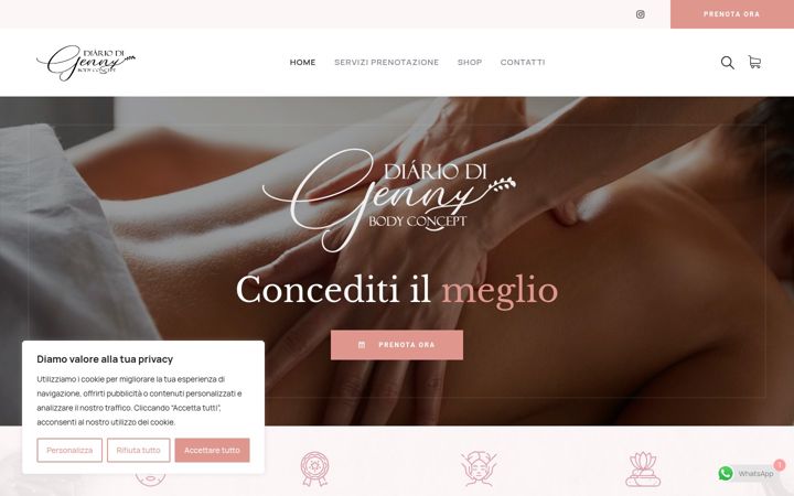 Screenshot of diariodigenny.it