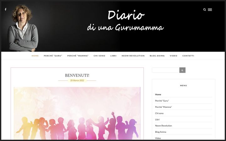 Screenshot of diariodiunagurumamma.it
