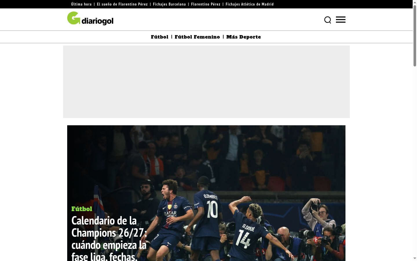 Capture d'écran de la bannière de consentement affichée avant toute interaction