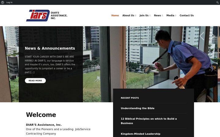 Screenshot of diars-inc.com