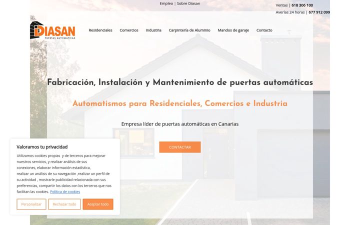 Screenshot of diasan.com