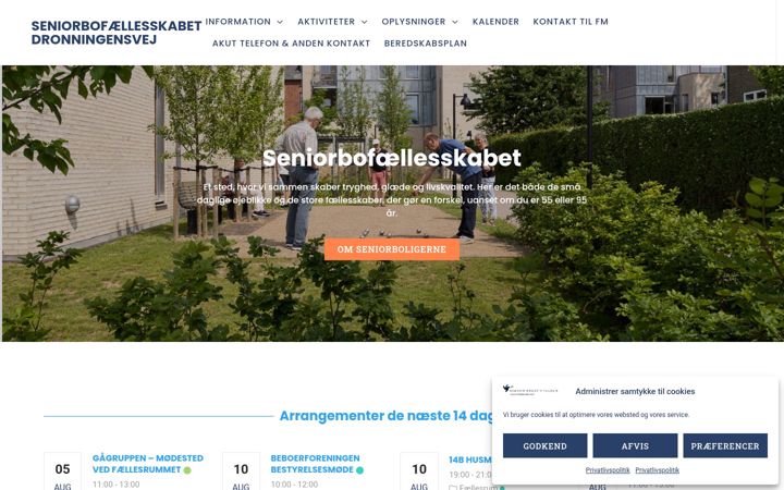 Screenshot of diasenior.dk