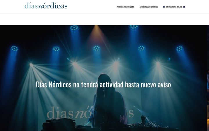 Screenshot of diasnordicos.com