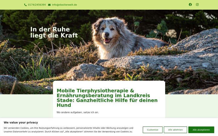 Screenshot of diastierwelt.de