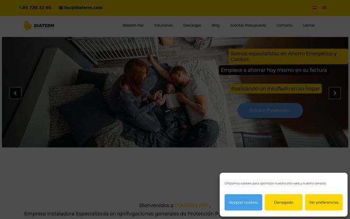 Screenshot of diatermfoc.com
