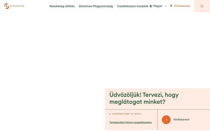Screenshot of diaverum.hu