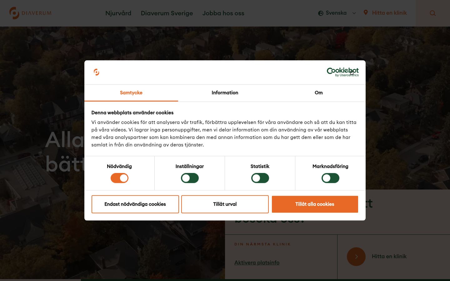 Zrzut ekranu banera zgody wyświetlanego przed jakąkolwiek interakcją