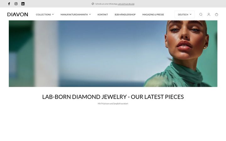 Screenshot of diavon.de