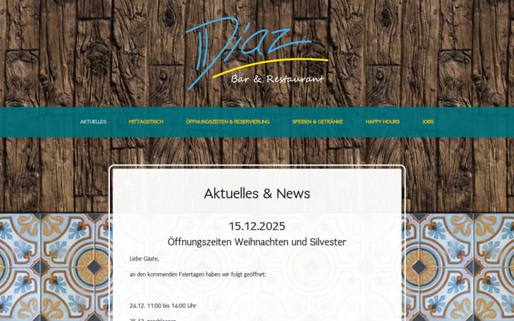 Screenshot of diaz-viernheim.de