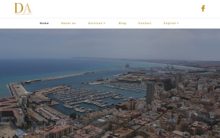 Screenshot of diazadvisers.com