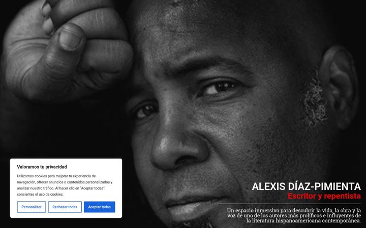 Screenshot of diazpimienta.com