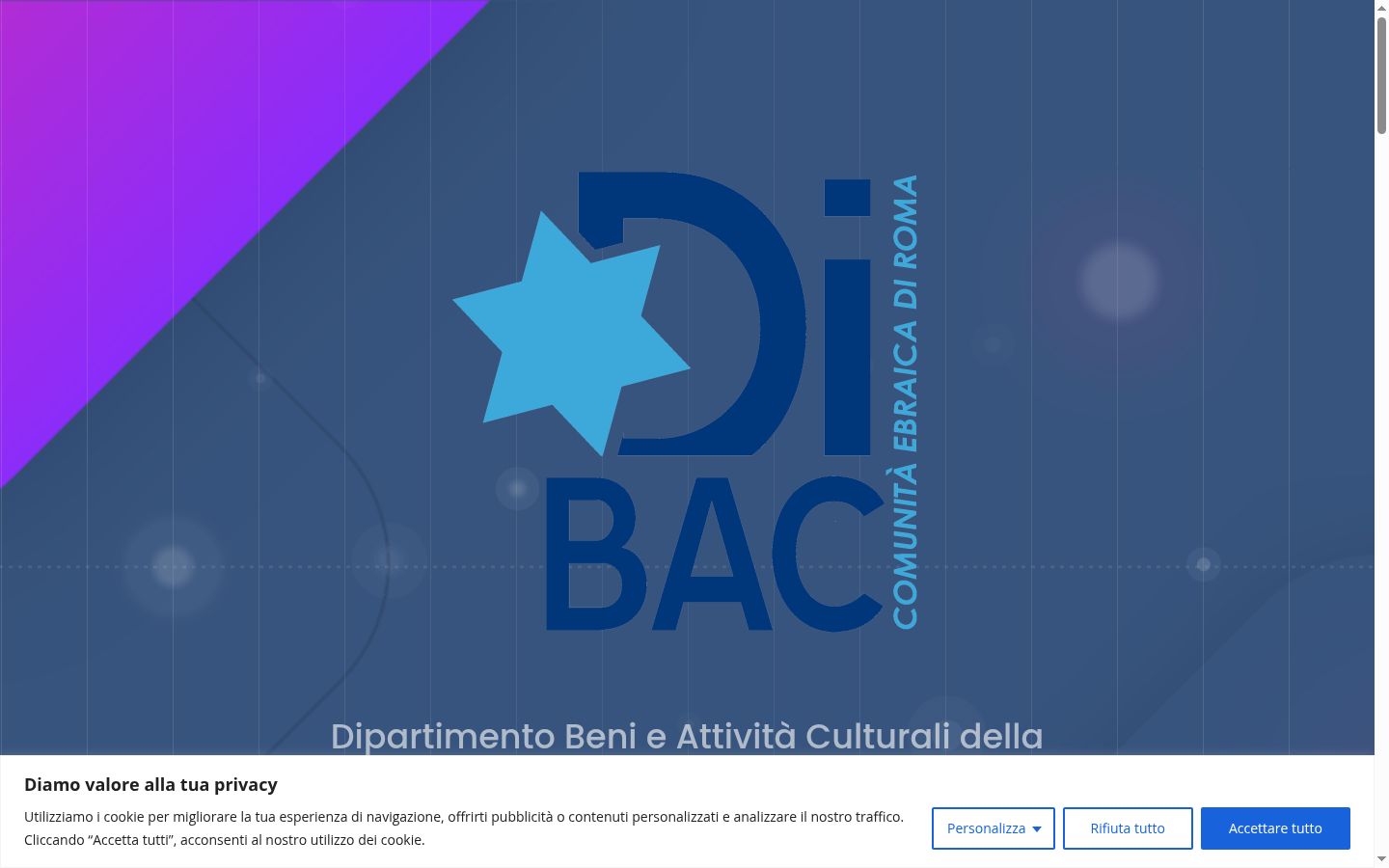 Screenshot des Einwilligungsbanners vor jeglicher Interaktion