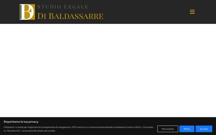 Screenshot of dibaldassarre.it