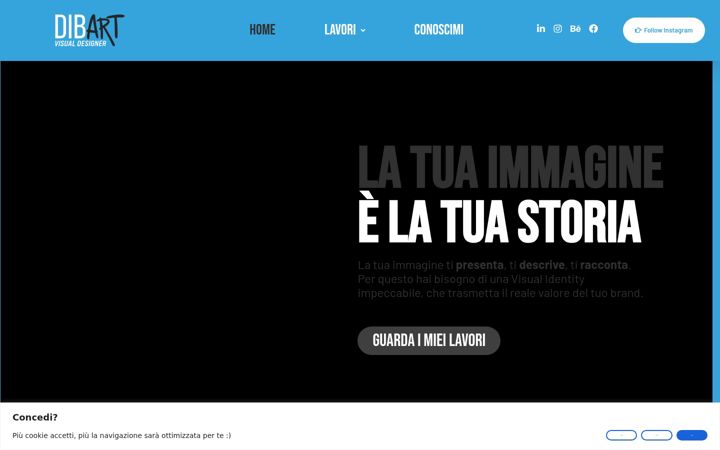 Screenshot von dibart.it