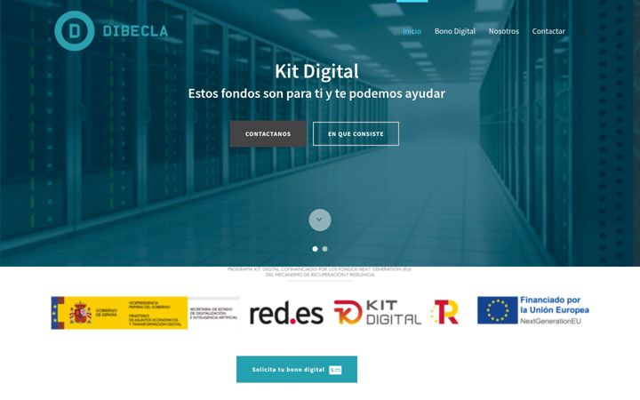 Skjámynd af dibecla.es
