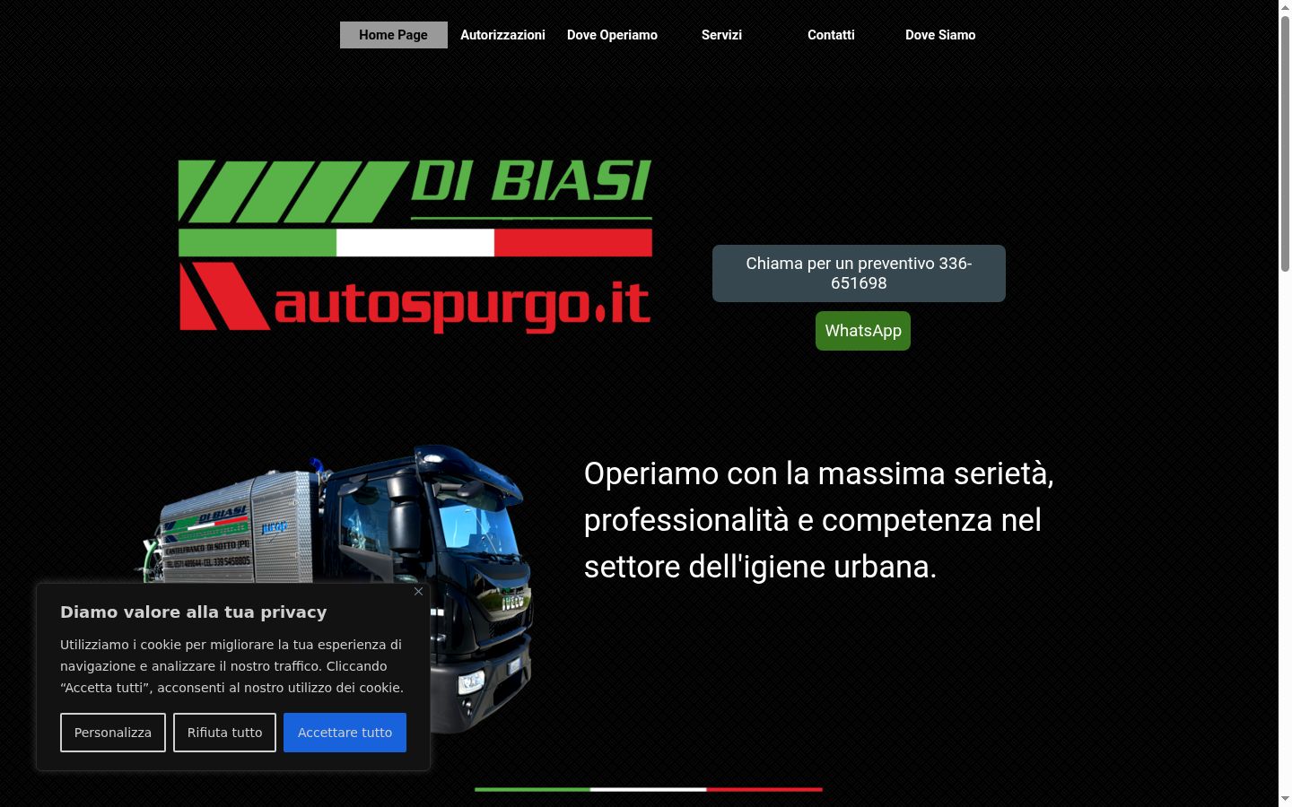 Screenshot tal-banner tal-kunsens muri qabel kwalunkwe interazzjoni