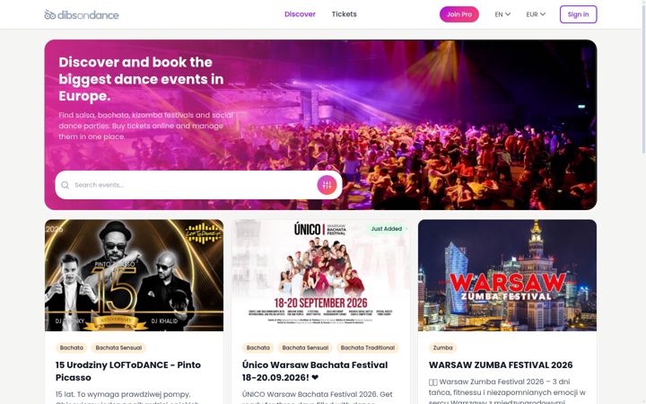 dibsondance.com