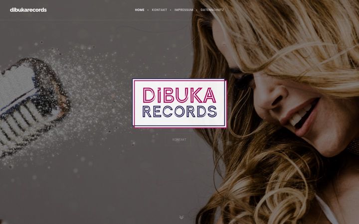 Screenshot of dibukarecords.de