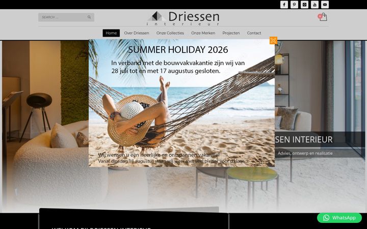 Screenshot of dibv.nl