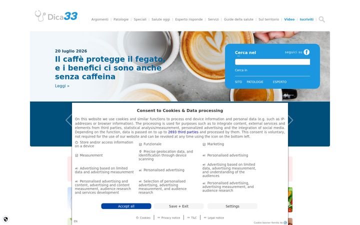 Screenshot of dica33.it