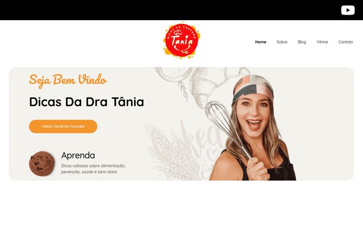 Captura de pantalla de dicasdadratania.com.br