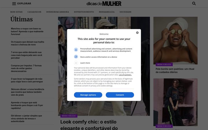 Képernyőkép: dicasdemulher.com.br