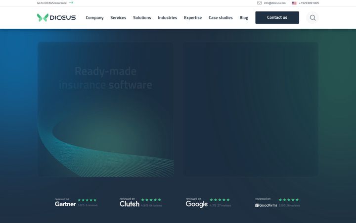 Screenshot of diceus.com