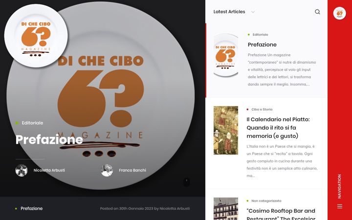 Screenshot von dichecibo6magazine.it