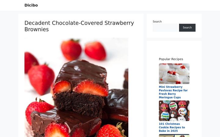 Screenshot of dicibo.com