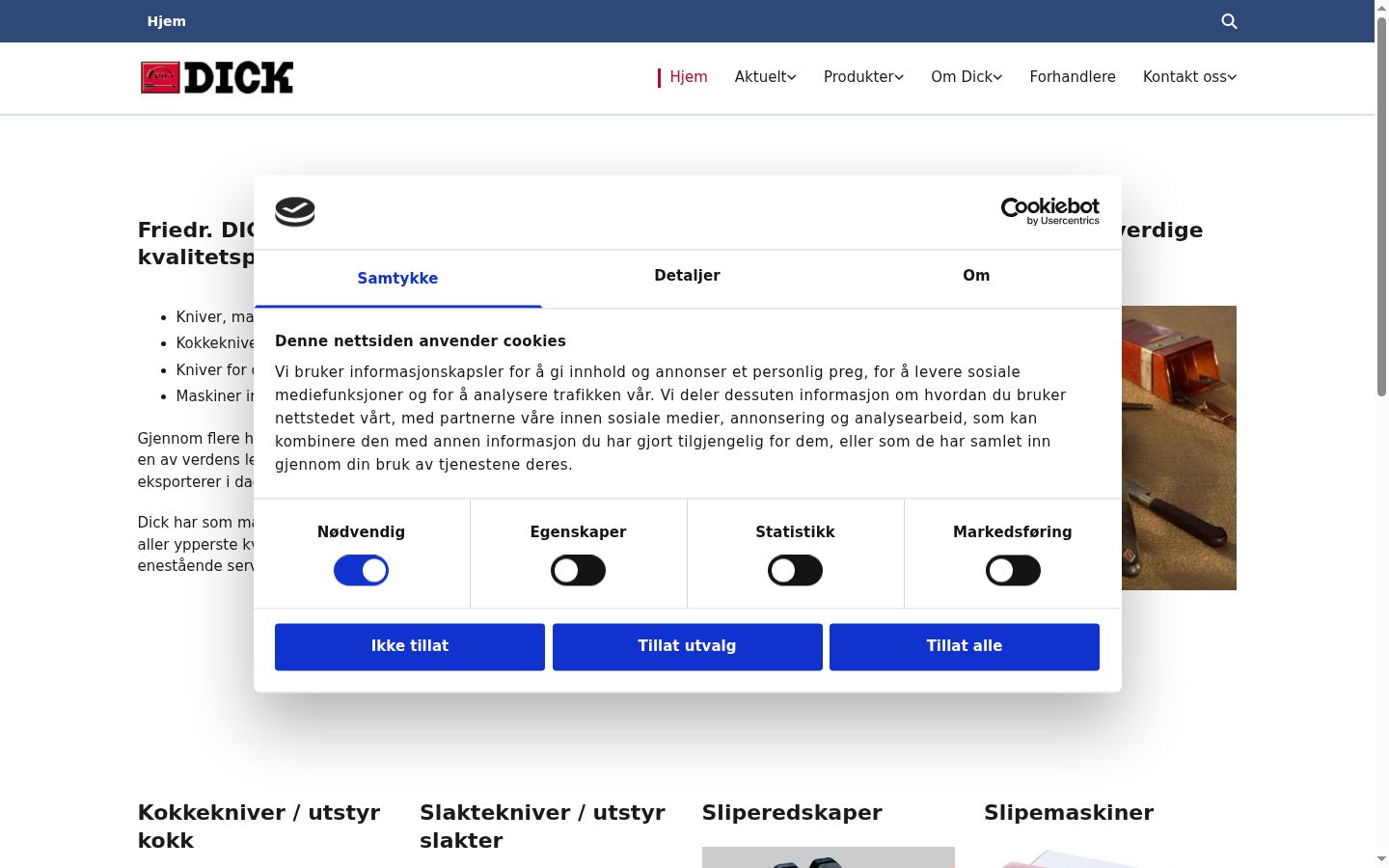 Snímek obrazovky baneru souhlasu zobrazeného před jakoukoli interakcí
