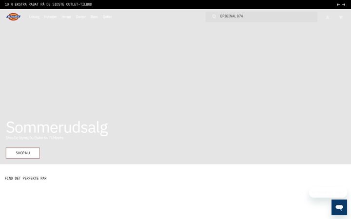 Screenshot of dickies.eu